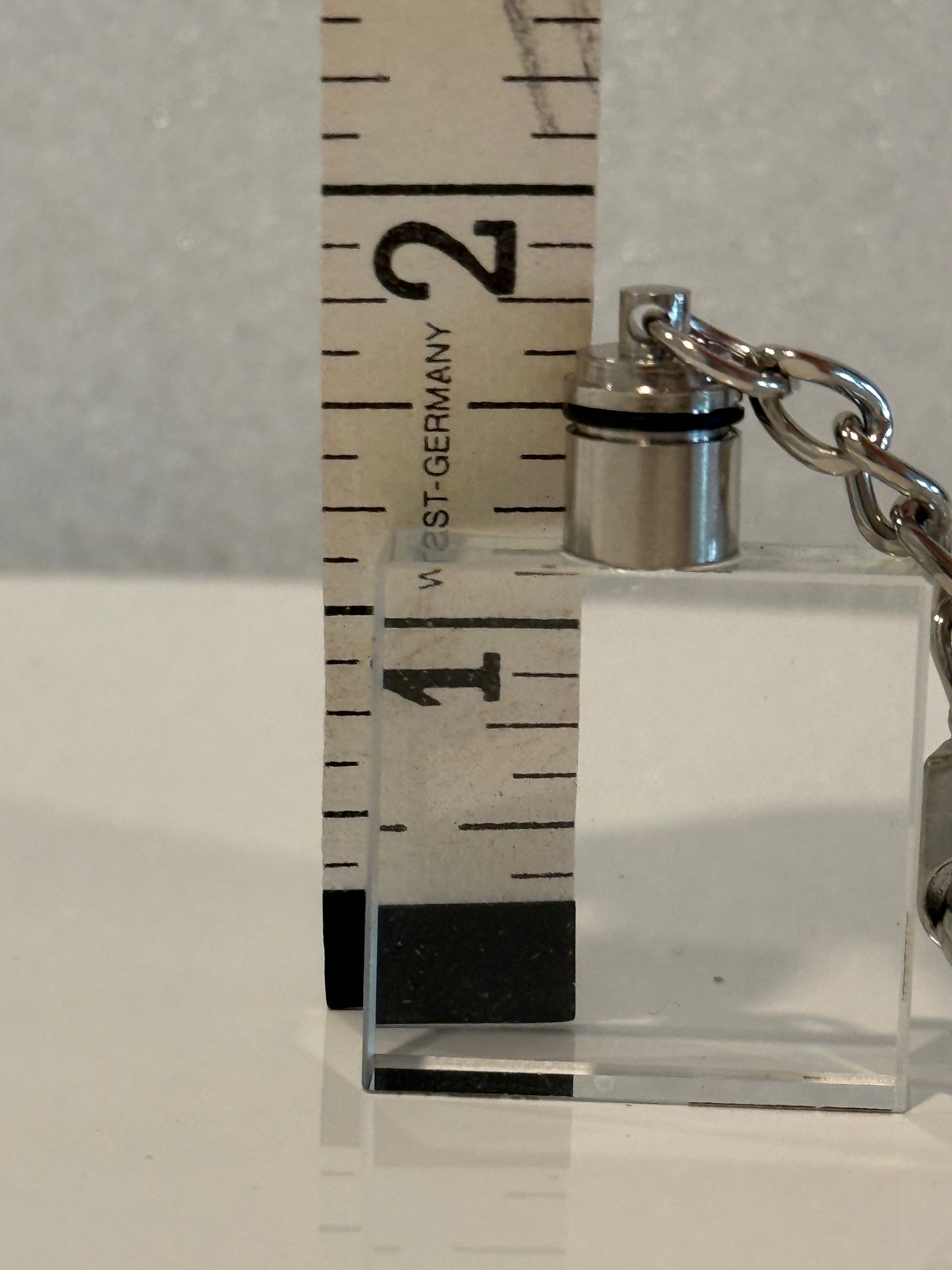 Custom 3D Crystal Keychain (LED Light Up)