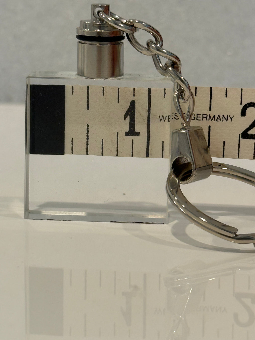 Custom 3D Crystal Keychain (LED Light Up)