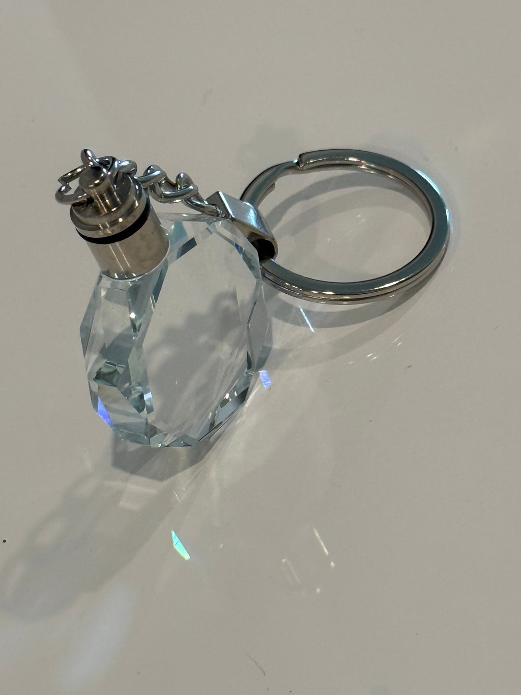 Custom 3D Crystal Keychain (LED Light Up)