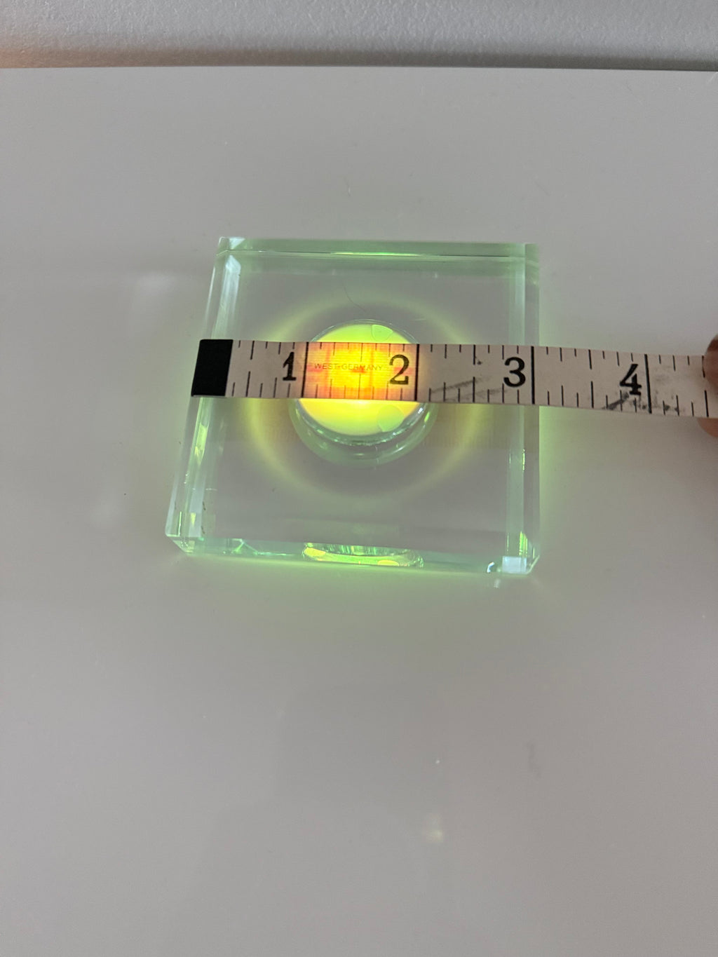 Premium K9 Crystal LED Rechargeable Base (7-Color Multi-Mode)