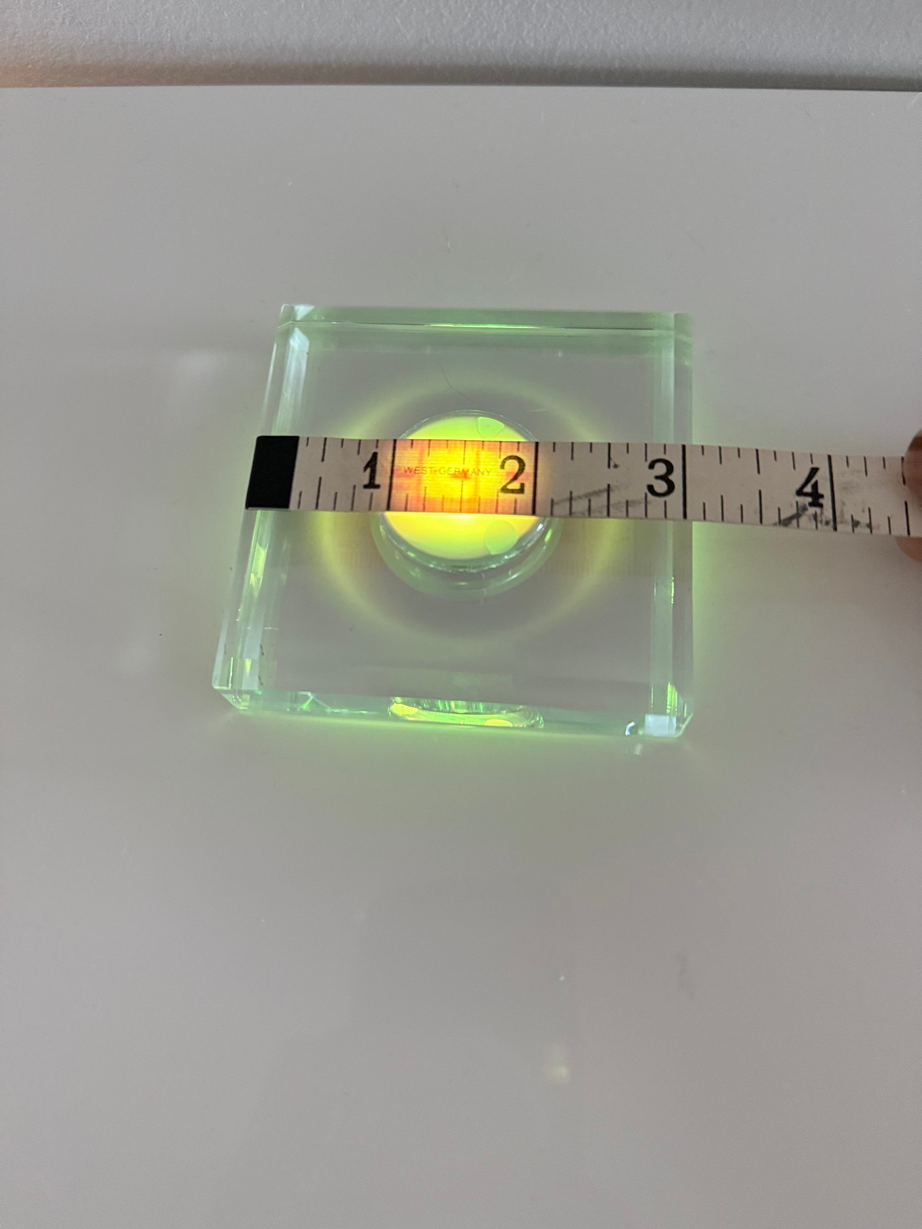Premium K9 Crystal LED Rechargeable Base (7-Color Multi-Mode)