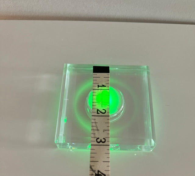 Premium K9 Crystal LED Rechargeable Base (7-Color Multi-Mode)