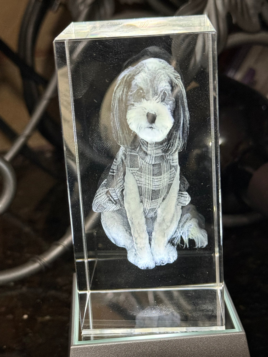 Premium Medium K9 Crystal Block