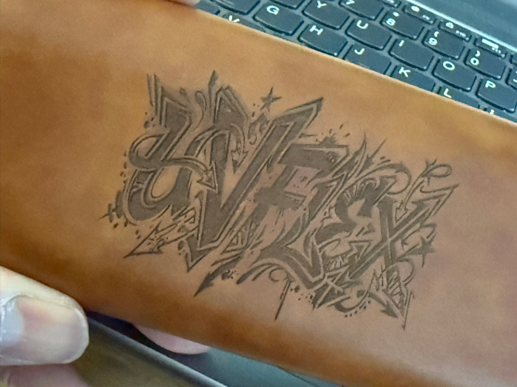 The UV Flex Custom Leather 3-Finger Cigar Case & Cutter
